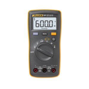 Multímetro Digital Fluke 107, 600V 10A, Medición de Voltaje y Corriente CA/CC, Gris - Product Image 1