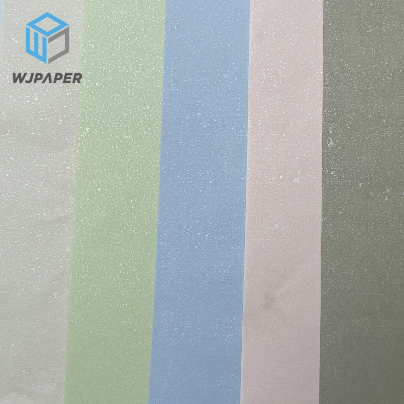 Factory Cardboard Paper Rolls Shiny Cardboard Colorful Sheets Color Paper Roll Rough-Textured Paper 135gsm