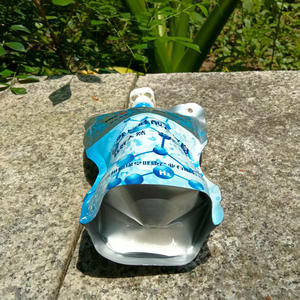 Bolsa de Aluminio Impresa Personalizada, Reutilizable y a Prueba de Fugas, con Boquilla Central para Bebidas, Sellado Térmico - Product Image 2