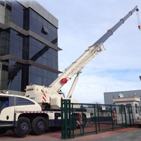 Grue de camion multifonctionnelle à bras télescopique de 25 tonnes, manipulateur de blocs, vente chaude SINOMACH TTC025G-V/STC500E