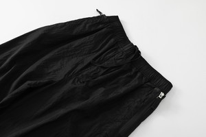Pantalon décontracté ample pour homme, style hip-hop, avec patch brodé de marque de créateur, motif boussole, en nylon, avec détails métalliques et pierres, imperméable et réfléchissant, style islandais - Product Image 6