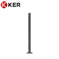 Kiosque publicitaire extérieur 55 pouces UHD résistant aux intempéries IP66, visible en plein soleil, entièrement intégré, sur pied