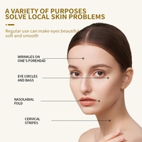 Masque pour les yeux au collagène doré Patch blanchissant anti-âge pour les yeux Gel de soin des cernes Patch pour les yeux