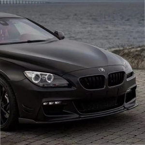 สำหรับรถยนต์ซีรีส์ 6 F06 4 ประตู Gran Coupe M6/F13 2 ประตู Coupe M6 สไตล์ HAMAN คาร์บอนไฟเบอร์ ลิปหน้า ปี 2011-2018 - Product Image 6