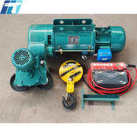 Palans électriques compacts de 5 tonnes CD1, type chariot de levage, conception à faible hauteur de plafond pour grue d'atelier avec personnalisation OEM