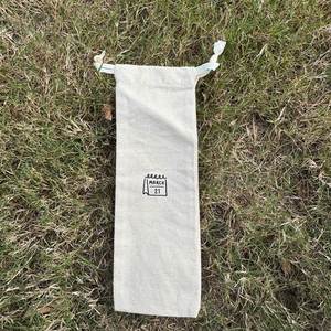 Pochette à savon en coton biologique certifié GOTS, écologique, avec logo personnalisé imprimé, pour cadeau, bougie, sac promotionnel à cordon, sac anti-poussière - Product Image 4