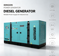 Generador Eléctrico Industrial de 480kw 600kVA con Motor Baudouin, Refrigerado por Agua, Silencioso