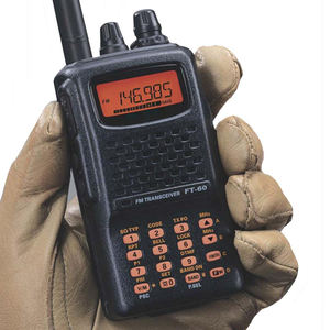วิทยุสื่อสาร Yaesu FT-60R Ft60 5W 2 เมตร 70 ซม. สำหรับนักวิทยุสมัครเล่น  แบบสองย่านความถี่ VHF 144/430MHz พร้อมระบบแจ้งเตือนสภาพอากาศ NOAA - Product Image 4