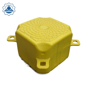 Giá rẻ HDPE nhựa Modular phao nổi thuyền Dock nổi Dock Cubes nổi Dock - Product Image 3
