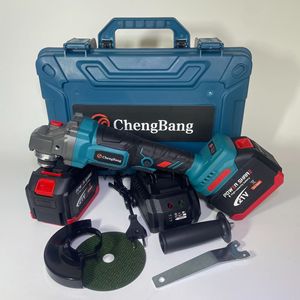Meuleuse d'angle électrique sans balai industrielle portable 21V <span class=keywords><strong>Polisseuse</strong></span> à <span class=keywords><strong>batterie</strong></span> sans fil Machine de découpe rechargeable Déclencheur - Product Image 6