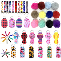 Porte-clés en fausse fourrure en gros, pompons en fourrure pour sac, accessoires mignons et moelleux de 8 cm