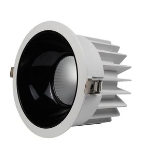 220V 12W LED Downlight dim CCT COB duvar yıkayıcı silindir Aurora dekoratif gömme ışık Clubhouse Hall 12V Downlight için - Product Image 6