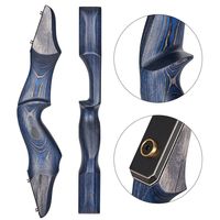 Accessoires de tir à l'arc personnalisés en usine OEM Manche d'arc Tir à l'arc en bois Chasse Recurve Bow Riser