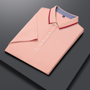<span class=keywords><strong>2022</strong></span> <span class=keywords><strong>été</strong></span> décontracté Polo hommes à manches courtes col rabattu coupe ajustée vendu couleur Polo pour hommes grande taille - Product Image 6