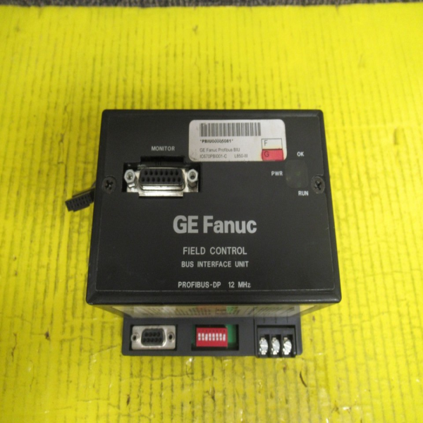 Plc Field Control Bus Interface Unit Ic670pbi001-cg 24vdc for Warranty Product