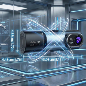 Cámara para Auto Ele-Gate 4K de 3 Canales, Frontal 4K, Interior 1080P, Trasera 1080P, WiFi, Dashcam - Product Image 2