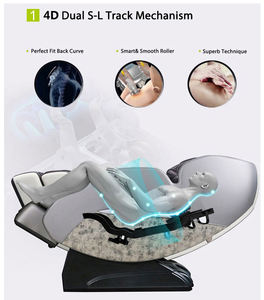 Silla de masaje china de tendencia de moda, calefacción por vibración, presión de aire, buena calidad, precio barato, regalo corporal para personas de moda - Product Image 5