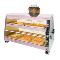Équipement de cuisine commercial boulangerie Snack Pizza plus chaud affichage alimentaire plus chaud vitrine