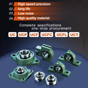 แบริ่งบล็อคหมอน UC ucfl ขนาดมาตรฐานจาระบี UCFL211-32 UCFL211-34 - Product Image 4