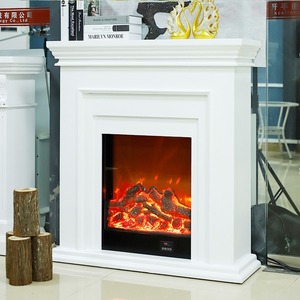 Cheminée Électronique Décorative Intégrée pour Hôtels et Villas, Ensemble Complet de <span class=keywords><strong>Chauffage</strong></span>, Effet de Flamme Simulé pour Intérieur, Modèle Transfrontalier - Product Image 3