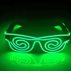 Hot Selling Neon Glowing LED Brille für Party Halloween Weihnachten Ostern Abschluss Ramadan Neujahr Thanksgiving Diwali - Product Image 4