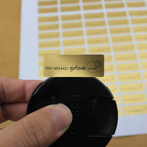 Étiquette de bouteille en verre double face amovible auto-adhésive imprimée en papier de haute qualité <span class=keywords><strong>et</strong></span> au meilleur prix - Product Image 4