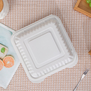 Boîtes à clapet blanches 3H (150 pièces/boîte) – Contenants alimentaires jetables à charnière pour restaurants et plats à emporter - Product Image 4