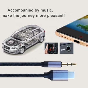 <span class=keywords><strong>USB</strong></span> Loại C đến 3.5mm AUX cắm cáp âm thanh cho điện thoại/Ipad/máy tính xách tay, hợp kim nhôm Microphone Cáp loa - Product Image 6