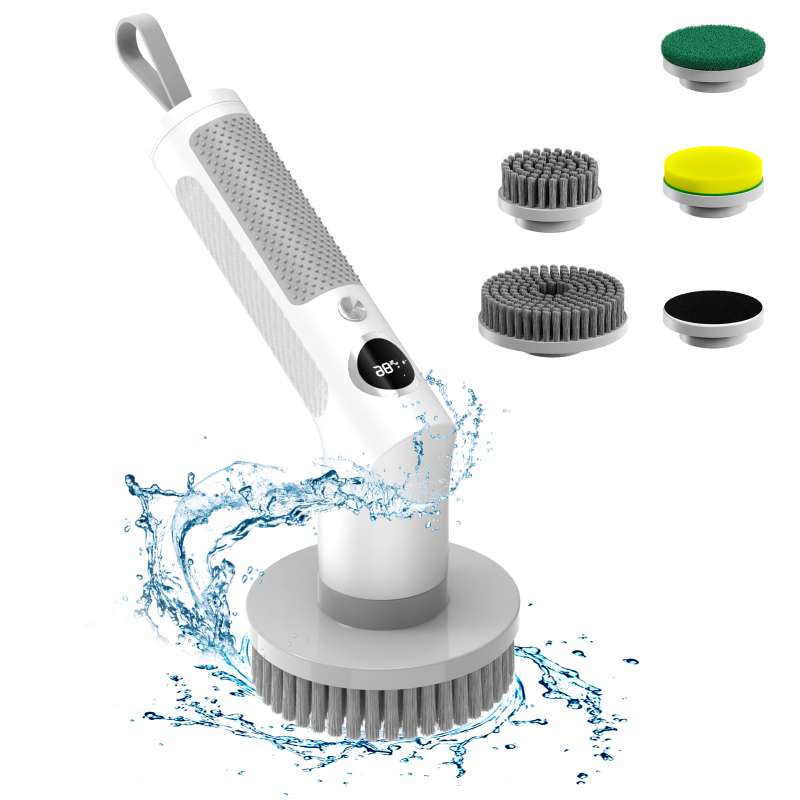 Cordless Electric Cleaning Brush Rotating Extension