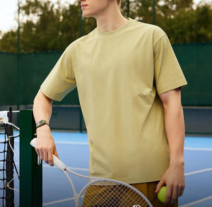 Camisetas de talla grande con estampado personalizado para hombre, camisetas 100% de algodón Unisex con hombros caídos, camisetas informales de peso pesado de alta calidad - Product Image 1