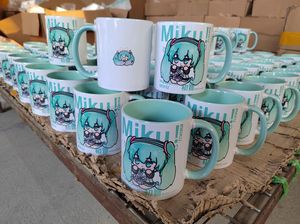 <span class=keywords><strong>Tazas</strong></span> de Cerámica Personalizadas <span class=keywords><strong>para</strong></span> Regalo de Navidad, Sublimación Premium, 11 oz, Interior de Color, <span class=keywords><strong>Tazas</strong></span> de Té y Café - Product Image 3