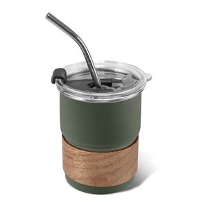 Gobelets à bière en acier inoxydable écologiques avec logo personnalisé, mini-gobelets de fête pour voiture, isolation thermique 6-12 heures, design moderne - Product Image 4