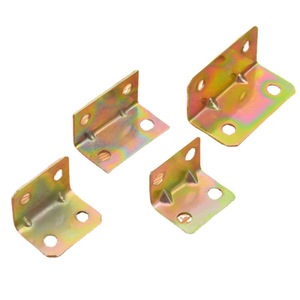 Supports en acier à angle droit Dsw Jm, plaqués couleur, pour la connexion de meubles, armoires, tables et chaises - Product Image 2