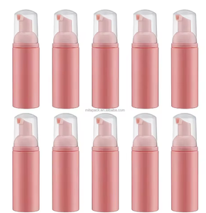 Flacon moussant de 30 mm de diamètre, blanc, transparent et noir, flacon de nettoyant pour le visage, flacon en plastique 100 ml 50 ml - Product Image 2