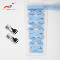 Pratique Chaussure Boucle Stylé Point Plat Anti-dérapant Chaussure Lacet Fermoir Laçage Rapide