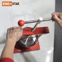Factory Supply Mini Size Fruit Druk Membraan Hand Druk Rvs Fruitpers Voor Thuisgebruik