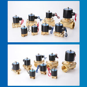 Vanne solénoïde à eau tout en cuivre série 2W, à action directe, commande à 2 voies, bobine à 2 points/4 points, normalement fermée, vanne à deux positions - Product Image 5