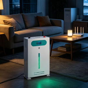Bateria Híbrida LiFePO4 51.2V 200Ah com Controle Bluetooth e WiFi para Armazenamento de Energia Solar - Product Image 5
