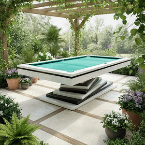 Mesa de Billar Profesional de Madera Maciza de 8 pies y 9 pies, Diseño Profesional, Tamaño Estándar Internacional, Mesa de Billar Multifuncional con Base de Pizarra - Product Image 5