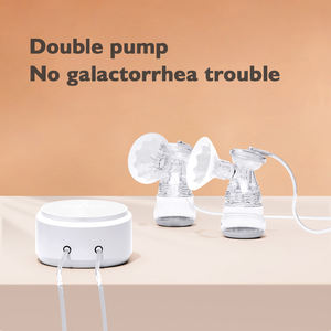 Новый запуск, высокопроизводительный двухсторонний Электрический молокоотсос для грудного молока, без BPA, светодиодный дисплей, супер емкость, двойной молокоотсос для беременных - Product Image 2