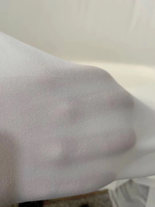 ผ้าโพลีเอสเตอร์ผ้าขนแกะไมโครไฟเบอร์สีขาวสิ่งทอใช้ในบ้านโรงงานจีน - Product Image 5