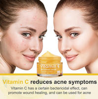 Crème pour le visage à la vitamine C et à l'aloe vera, blanchissante, anti-âge, anti-acné, anti-taches brunes, correcteur de taches, pour tous les types de peau, en gros