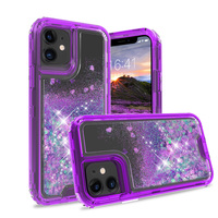 Funda para Motorola Edge 60 50 Fusion G15 G75 G34 G84 G22 G13 G55, de lujo, brillante, transparente, con efecto arena movediza y brillante.