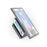 Système de point de vente Android Scangle 14,1 pouces avec écran tactile 10 points, NFC, USB, Wi-Fi, processeur Intel Core-i5, 4 Go de RAM, imprimante de reçus 80 mm pour la vente au détail
