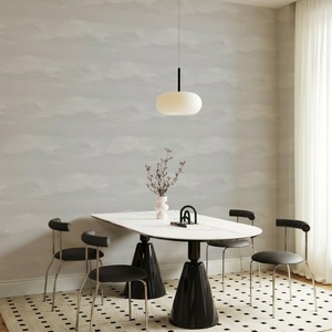 Tissu d'ameublement non tissé à motifs floraux, imperméable et anti-moisissure pour usage commercial # Série Guofeng - Product Image 2