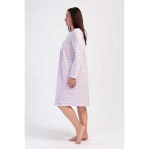 Camisón de Algodón Kaste Plus Size para Mujer, Estampado, Manga Larga - Product Image 4