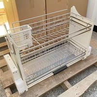 CCH Cozinha Armazenamento Sistema Multifuncional Soft Close Cabinet Tall Pantry Unit Retire Cestas