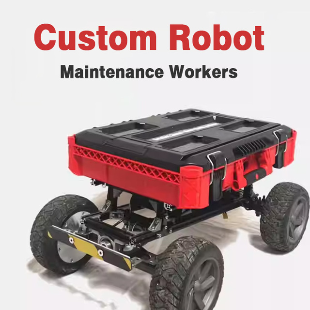 Technician-Exclusive Utility Robot -Built for Carrying Tool Kits & Materials, Durable & Easy to Use