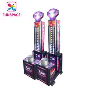 Sikke işletilen yeni tasarım çekiç kapalı gücü kralı spor oyunu yetişkin Arcade boks çekiç isabet oyun makinesi - Product Image 4