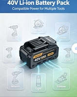 Batterie au lithium rechargeable à semi-conducteurs 36V 6Ah 216Wh, 500 cycles, pour outils électriques sans fil, remplacement de la batterie d'outil de perçage Makita